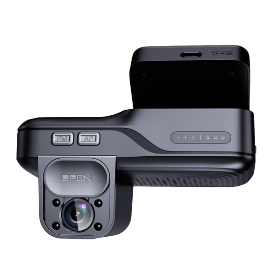 4K IPS Dash Cam Dual Lens