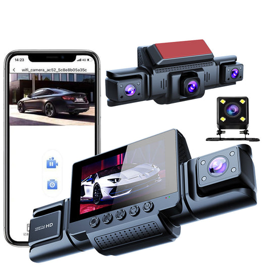Mini WIFI 4 Channel 1080P 360 Dash Camera