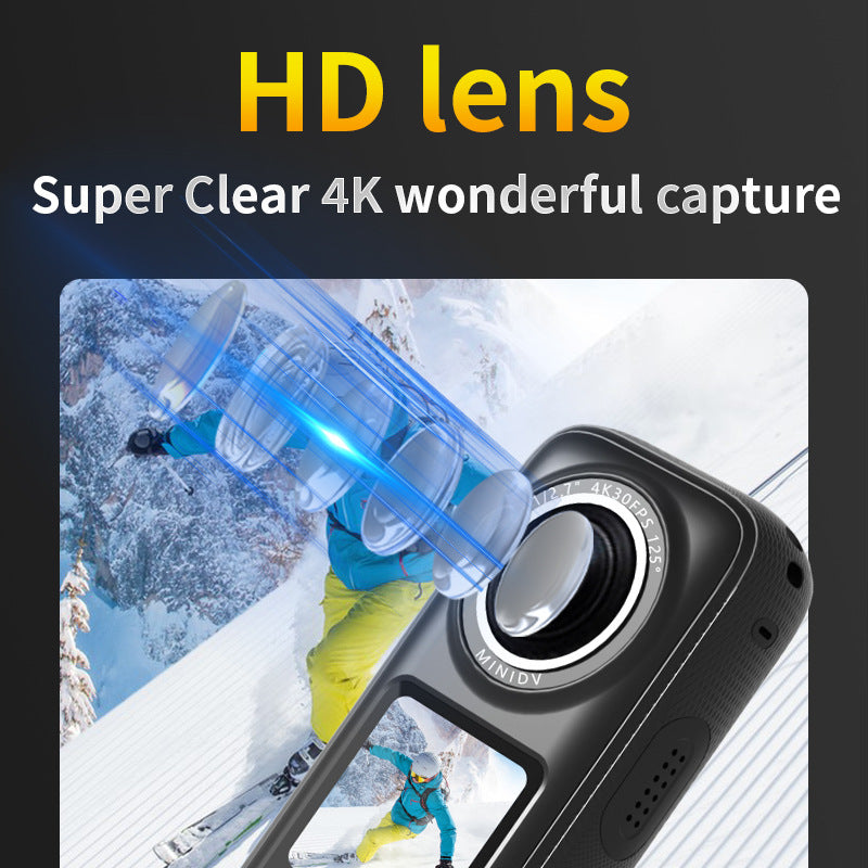 4K HD Action Camera Motorcycle Dashcam